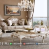 Classic Shabby Kursi Ruang Tamu Modern White Duco Sale Now ST-1724
