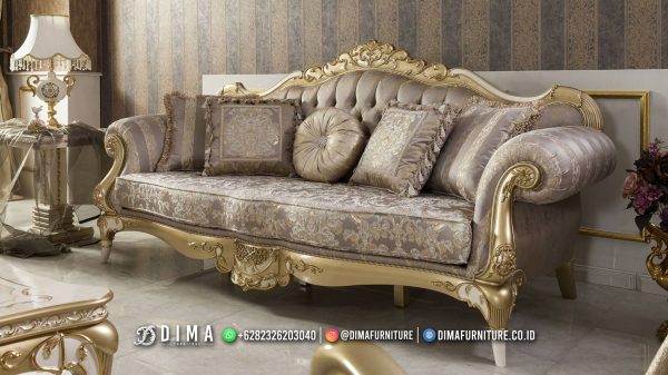 Diskon Sekarang Sofa Mewah Terlaris Golden Arnhetta Top Quality ST-1737