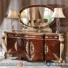 Meja Konsol Mewah Jati Jepara With Marmer Combine Top Design ST-1715 | Sofa Tamu Jepara - Dima Furniture Meja Konsol Mewah Jati Jepara With Marmer Combine Top Design ST-1715
