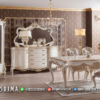 Shabby Beauty Meja Makan Mewah Classic Eropa Furniture Jakarta ST-1776
