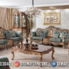 Sofa Tamu Mewah Jati Asli Jepara Kualitas Premium Terjamin ST-1711