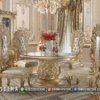 Adorable Desain Meja Makan Mewah Ukir Jepara Luxurious Set ST-1792