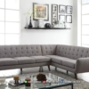 Alfium Grey Sofa Tamu Minimalis Harga Termurah Kualitas Ekspor ST-1800
