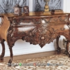 Meja Konsol Ukir Mewah Klasik Jati Perhutani 100% High Quality ST-1845 | Sofa Tamu Jepara - Dima Furniture Meja Konsol Ukir Mewah Klasik Jati Perhutani 100% High Quality ST-1845