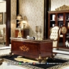New Collection Meja Kantor Mewah Jati Perhutani Best Furniture ST-1808 | Sofa Tamu Jepara - Dima Furniture New Collection Meja Kantor Mewah Jati Perhutani Best Furniture ST-1808