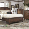 Tempat Tidur Minimalis Jati Jepara Salak Brown Recomanded ST-1820