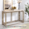 Terbaru Meja Konsol Minimalis Modern Top Marble Industrial Furniture ST-1843 | Sofa Tamu Jepara - Dima Furniture Terbaru Meja Konsol Minimalis Modern Top Marble Industrial Furniture ST-1843