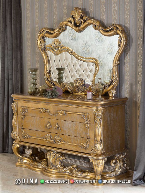 Desain Meja Konsol Mewah Classy Luxury Furniture Jepara High Quality ST-1863