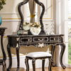 Elegant Black Meja Rias Minimalis Mewah Jati Ukir Indonesia ST-1860 | Sofa Tamu Jepara - Dima Furniture Elegant Black Meja Rias Minimalis Mewah Jati Ukir Indonesia ST-1860