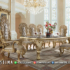 Meja Makan Mewah Ukiran Jepara Terbaru Model Klasik Eropa ST-1855 | Sofa Tamu Jepara - Dima Furniture Meja Makan Mewah Ukiran Jepara Terbaru Model Klasik Eropa ST-1855