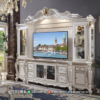 New Desain Bufet TV Mewah Jepara Terbaru Classic Italian ST-1870