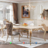 Set Meja Makan Jepara Elegant Shabby Shinning Glamour ST-1879