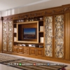 Bufet TV Mewah Kayu Jati Glamour Style Avichi Furniture Jakarta ST-1916