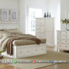 Desain Kamar Tidur Terbaru Korean Style Beuatiful White Athene ST-1921