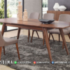 Jual Meja Makan Minimalis Retro Jati Perhutani Solid ST-1927 | Sofa Tamu Jepara - Dima Furniture Jual Meja Makan Minimalis Retro Jati Perhutani Solid ST-1927