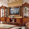 New Design Bufet TV Mewah Jati Jepara Perhutani Natural Luxury Classic ST-1915 | Sofa Tamu Jepara - Dima Furniture New Design Bufet TV Mewah Jati Jepara Perhutani Natural Luxury Classic ST-1915