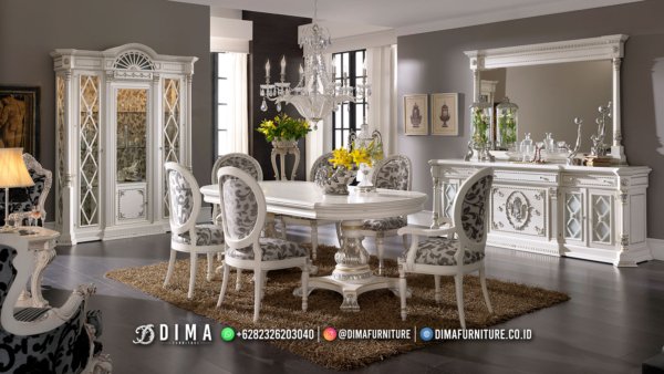 Diskon Now Meja Makan Mewah Terbaru Shabby Classy Aurora ST-1966