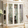 New Model Lemari Hias Mewah Furniture Jepara Carving Luxury Andin ST-1972