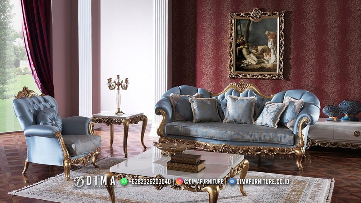 Cheryl Style Sofa Tamu Ruang Tamu Mewah Terbaru Luxurious ST-1989