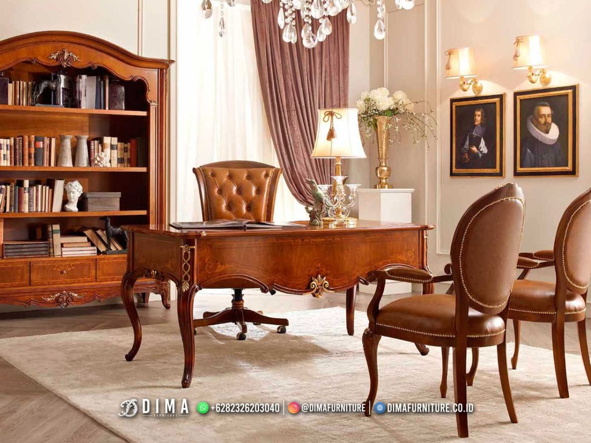 Diskon Meja Kantor Direktur Jepara Kayu Jati 100% Best Quality ST-2000