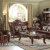 Flash Sale Sofa Tamu Mewah Jati Luxury Design 100 % High Quality ST-1984