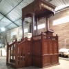 Get Discount Mimbar Masjid Jepara Ukir Luxury Natural Color ST-2009 | Sofa Tamu Jepara - Dima Furniture Get Discount Mimbar Masjid Jepara Ukir Luxury Natural Color ST-2009