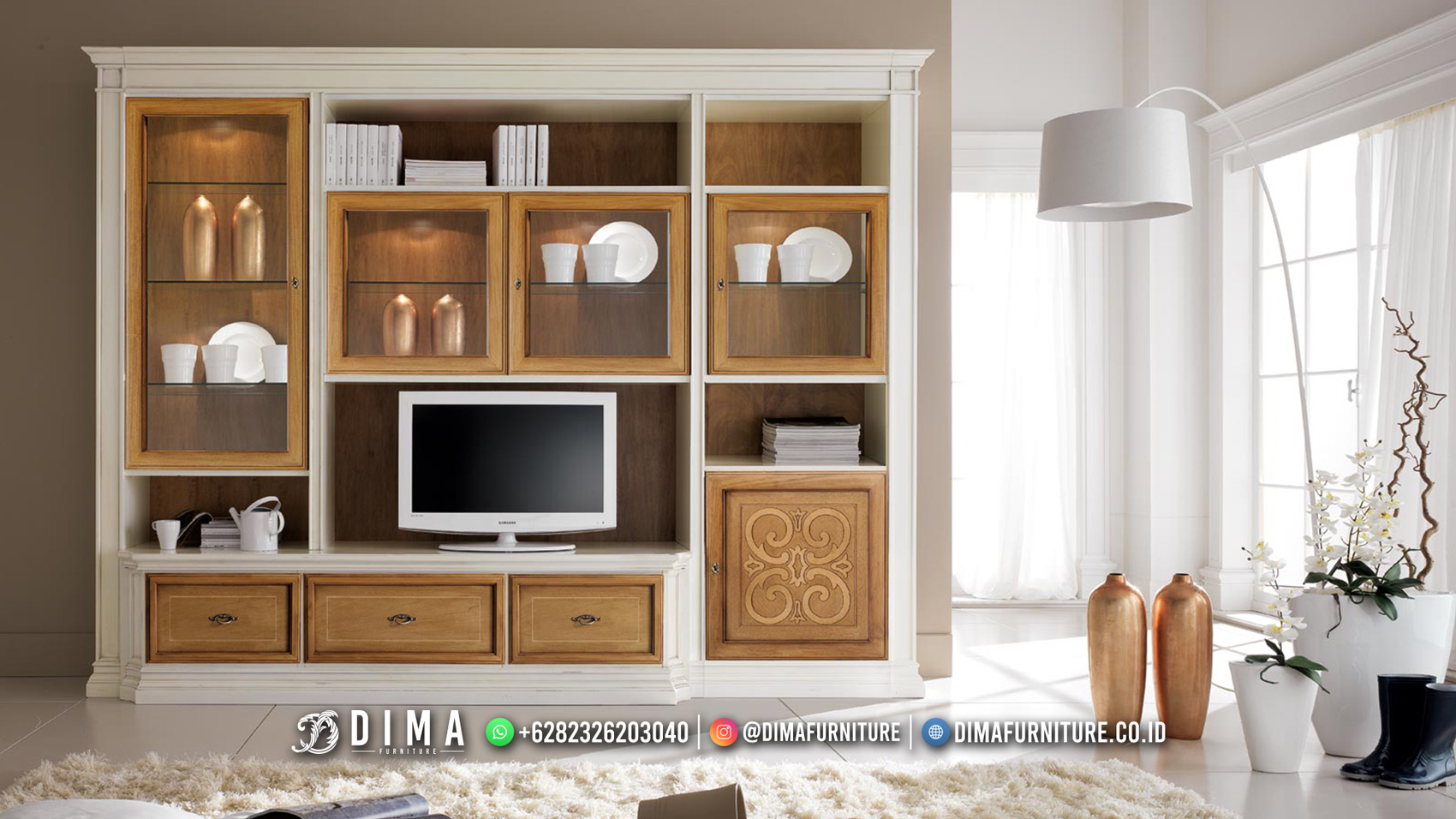 Furniture Bufet TV Modern Jepara Ideal Style ST2040