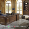 Meja Kantor Direktur Minimalis Jati Top Quality Jepara ST2037 | Sofa Tamu Jepara - Dima Furniture Meja Kantor Direktur Minimalis Jati Top Quality Jepara ST2037