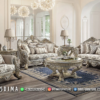 Set Sofa Tamu Jepara Terbaru Mewah Elegant Classic Carving ST2048