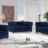 Kursi Sofa Tamu Cantik Minimalis Loyal Navy Delightful ST2061 | Sofa Tamu Jepara - Dima Furniture Kursi Sofa Tamu Cantik Minimalis Loyal Navy Delightful ST2061