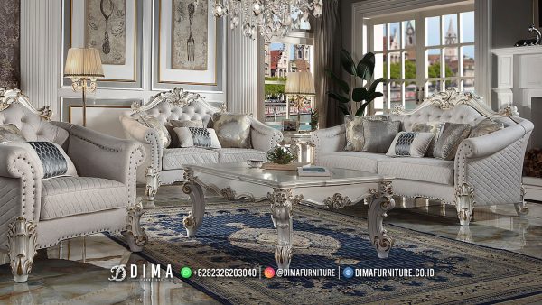 Sofa Tamu Mewah Terbaru Klasik Modern 2023 Diskon Now ST2069