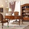Best Seller Meja Kantor Jati Minimalis Terbaru ST2158