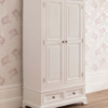 Desain Lemari Pakaian Minimalis Clear White ST2159 | Sofa Tamu Jepara - Dima Furniture Desain Lemari Pakaian Minimalis Clear White ST2159