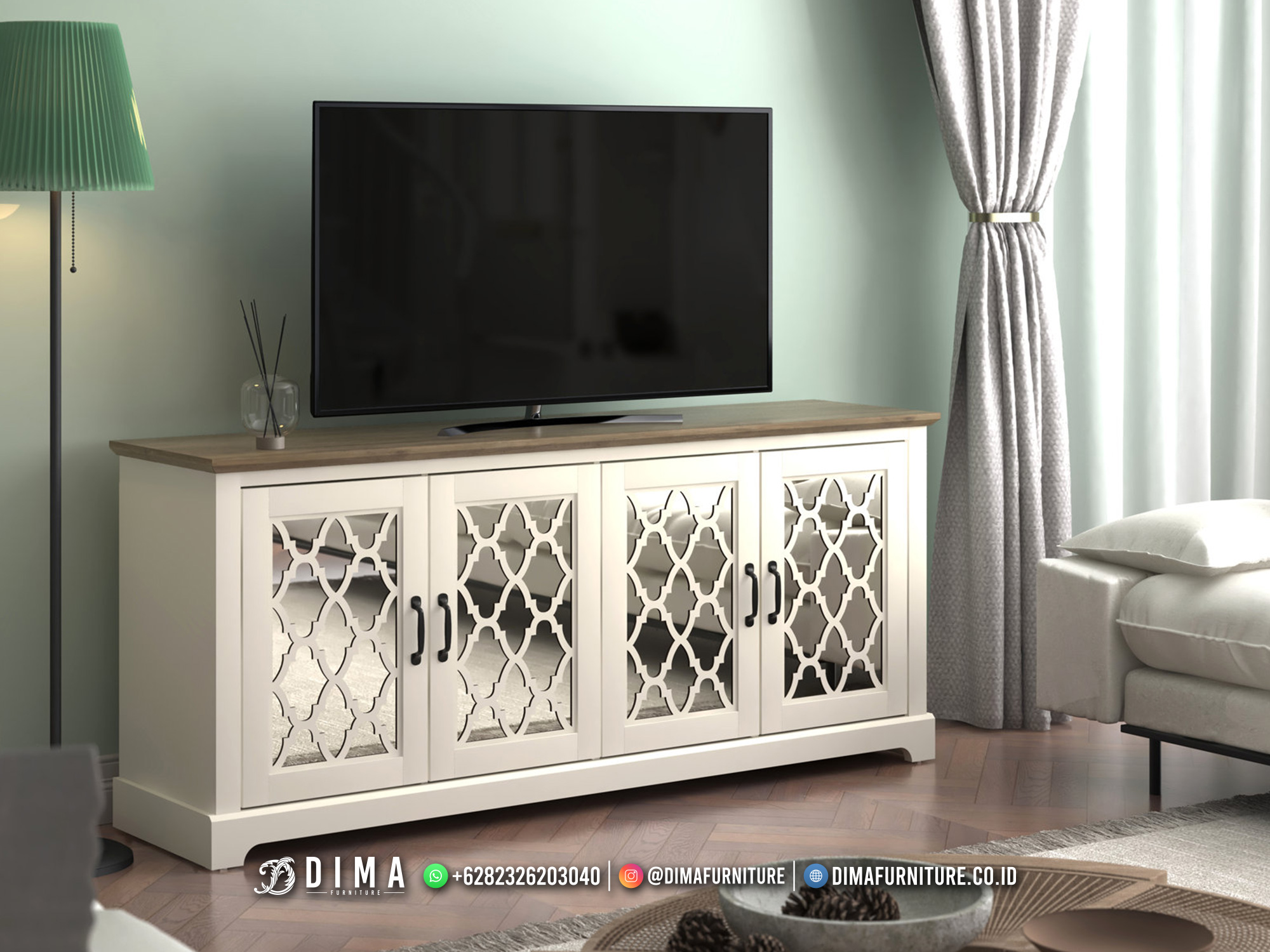 Meja TV Terbaru Kota Jepara Desain Minimalis Cyrilo ST2140