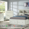 New Design Kamar Set Minimalis Jepara White Duco ST2136 | Sofa Tamu Jepara - Dima Furniture New Design Kamar Set Minimalis Jepara White Duco ST2136