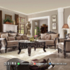 Set Sofa Tamu Jati Ukir Mewah Antik Elegant ST2164