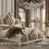 Caroline Kamar Set Mewah Dipan Ukir Jok Putih ST2175 | Sofa Tamu Jepara - Dima Furniture Caroline Kamar Set Mewah Dipan Ukir Jok Putih ST2175