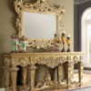 Console Table Meja Cermin Ukir Super Mewah Berkualitas ST2205 | Sofa Tamu Jepara - Dima Furniture Console Table Meja Cermin Ukir Super Mewah Berkualitas ST2205