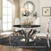 Elegant Design Meja Makan Alumunium Premium ST2182