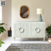 New Model Meja Konsol Minimalis Putih Charlotte ST2209