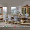 Beautiful Meja Makan Mewah 8 Kursi Ukir Glamours ST2232 | Sofa Tamu Jepara - Dima Furniture Beautiful Meja Makan Mewah 8 Kursi Ukir Glamours ST2232