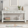 Best price Meja Konsol Dinding Putih Color ST2228 | Sofa Tamu Jepara - Dima Furniture Best price Meja Konsol Dinding Putih Color ST2228