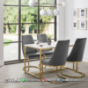 Industrial Furniture Meja Makan Alumunium High Quality ST2237