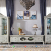 Set Bufet TV Klasik Lemari Hias Kaca Extraordinary ST2224