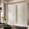 Desain Lemari Pakaian Pintu Geser Minimalis Shabby ST2261