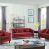 Model Terbaru Sofa Tamu Jepara Minimalis Red Classic ST2293