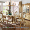 Set Meja Makan Golden Luxury Carving Furniture Jepara ST2298 | Sofa Tamu Jepara - Dima Furniture Set Meja Makan Golden Luxury Carving Furniture Jepara ST2298