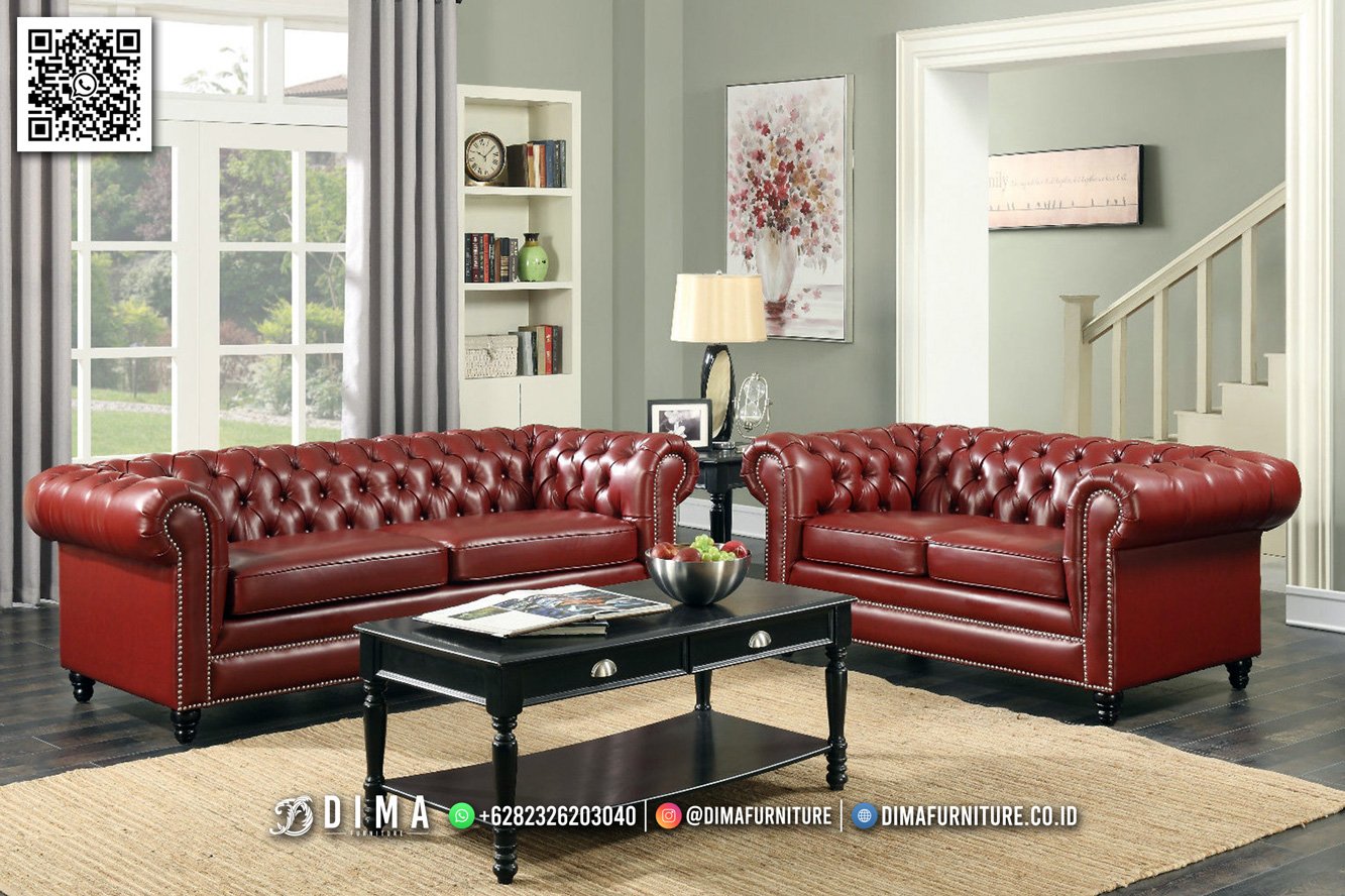 Toko Mebel Sofa Tamu Jepara Minimalis Kulit Asli ST2291 Toko Mebel Sofa Tamu Jepara Minimalis Kulit Asli ST2291