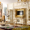 Furniture Terbaru Bufet TV Jepara Shabby Luxe Desislav ST2305