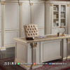 Mebel Jepara Meja Kantor Direktur Finishing Putih Tulang ST2314 | Sofa Tamu Jepara - Dima Furniture Mebel Jepara Meja Kantor Direktur Finishing Putih Tulang ST2314